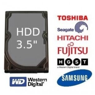 1500GB 3.5" SATA Stacionaraus kompiuterio kietasis diskas HDD