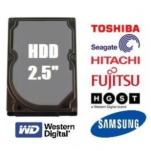 250GB 2.5" SATA Nešiojamo kompiuterio kietasis diskas HDD 7 mm