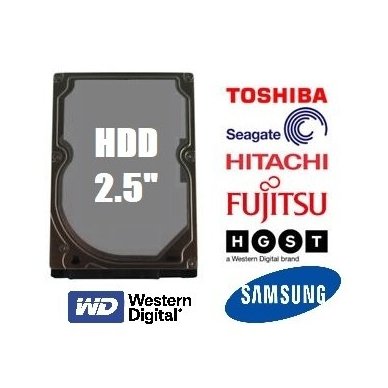 250GB 2.5" SATA Nešiojamo kompiuterio kietasis diskas HDD 9.5 mm