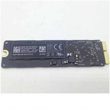 Apple Samsung 128 GB SSD Diskas MZ-JPV128S/0A2 655-1958A MacBook Air Pro
