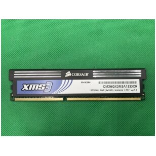 Corsair XMS3 DDR3 2GB (1x2GB) 1333MHz CMX6GX3M3A1333C9