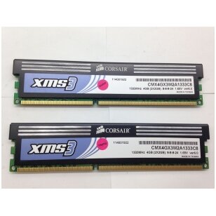 Corsair XMS3 DDR3 4GB (2x2GB) 1333MHz CMX4GX3M2A1333C8