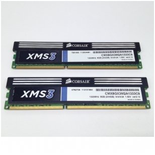Corsair XMS3 DDR3 8GB (2x4GB) 1333MHz CMX8GX3M2A1333C9