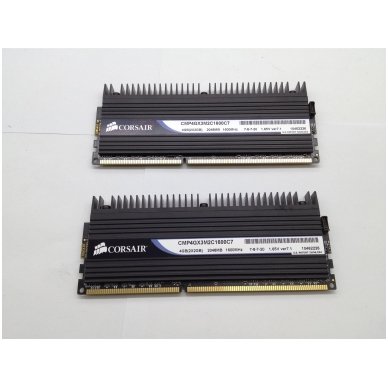Corsair Dominator DDR3 4GB (2x2GB) 1600MHz CMP4GX3M2C1600C7