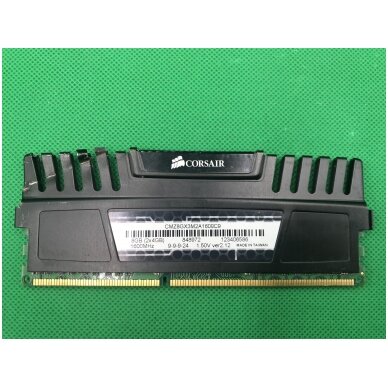 Corsair RAM DDR3 4GB (1x4GB) 1600MHz CMZ8GX3M2A1600C9 įlenktas
