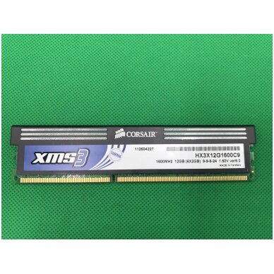 Corsair XMS3 DDR3 2GB (1x2GB) 1600MHz HX3X12G1600C9