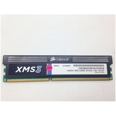 Corsair XMS3 DDR3 8GB (1x8GB) 1333MHz CMX8GX3M1A1333C9