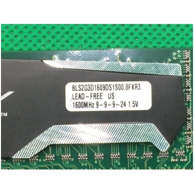 Crucial Ballistix Sport DDR3 1600MHz 2GB (1x2GB) BLS2G3D1609DS1S00.8FKR3 3