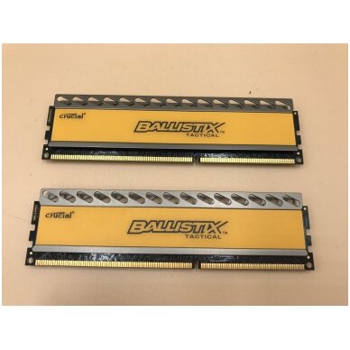 Crucial Ballistix Tactical 8GB (2X4GB) DDR3 RAM BLT4G3D1608DT1TX0.16FKD 3
