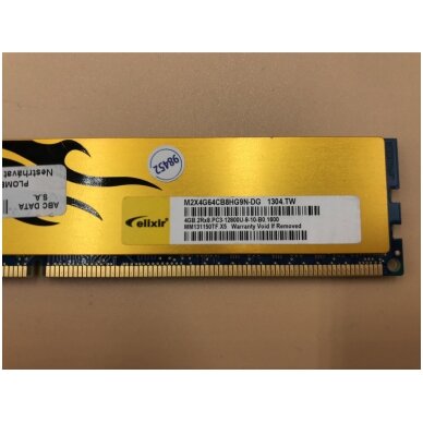 Elixir DDR3 4GB (1x4GB) 1600MHz Gaming RAM DIMM Desktop M2X4G64CB8HG9N-DG 3