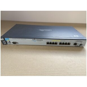 HP ProCurve 2600-PWR Komutatorius (Switch) J8762A  8 x 10/100 (PoE) + 1 x combo Gigabit SFP