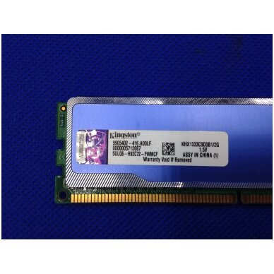 Kingston HyperX Blu 1333MHz DDR3 2GB (1x2GB) KHX1333C9D3B1/2G 2