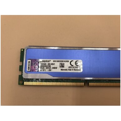 Kingston HyperX Blu 1600MHz DDR3 4GB (1x4GB) KHX1600C9D3B1K2/8GX  3