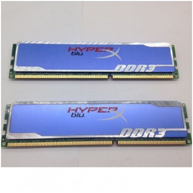 Kingston HyperX Blu 1600MHz DDR3 8GB (2x4GB) KHX16000C9D3B1K2/8GX 3