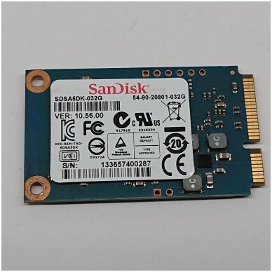 SanDisk SDSA5DK-032G mSATA 32 GB SSD m.Sata