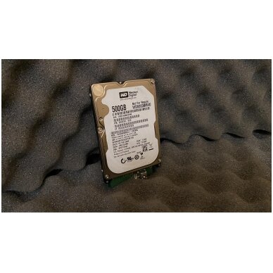 USB-B 2.0 2.5" 500GB talpos vidinis HDD kietasis diskas WD5000BMVU